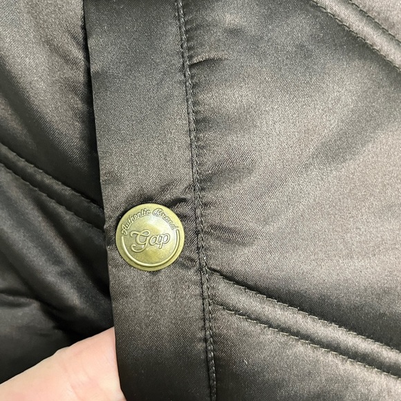 Gap NWT Kids Brown Faux Fur and Brown Reversible Puffer Vest, Size 6/7 Small - Picture 4 of 8